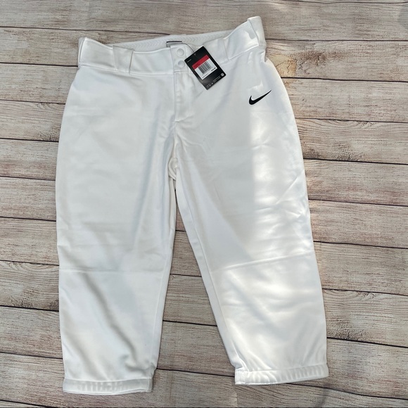 NWT White Nike Women’s Softball Pants